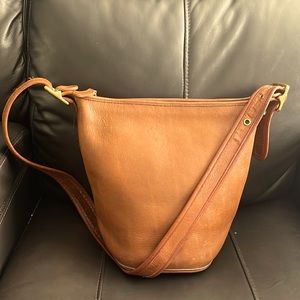 Vintage Coach Leather Crossbody Purse
